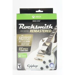 Ubisoft Rocksmith 2014 Remastered Xbox One Multi Real Tone Cable New Sealed